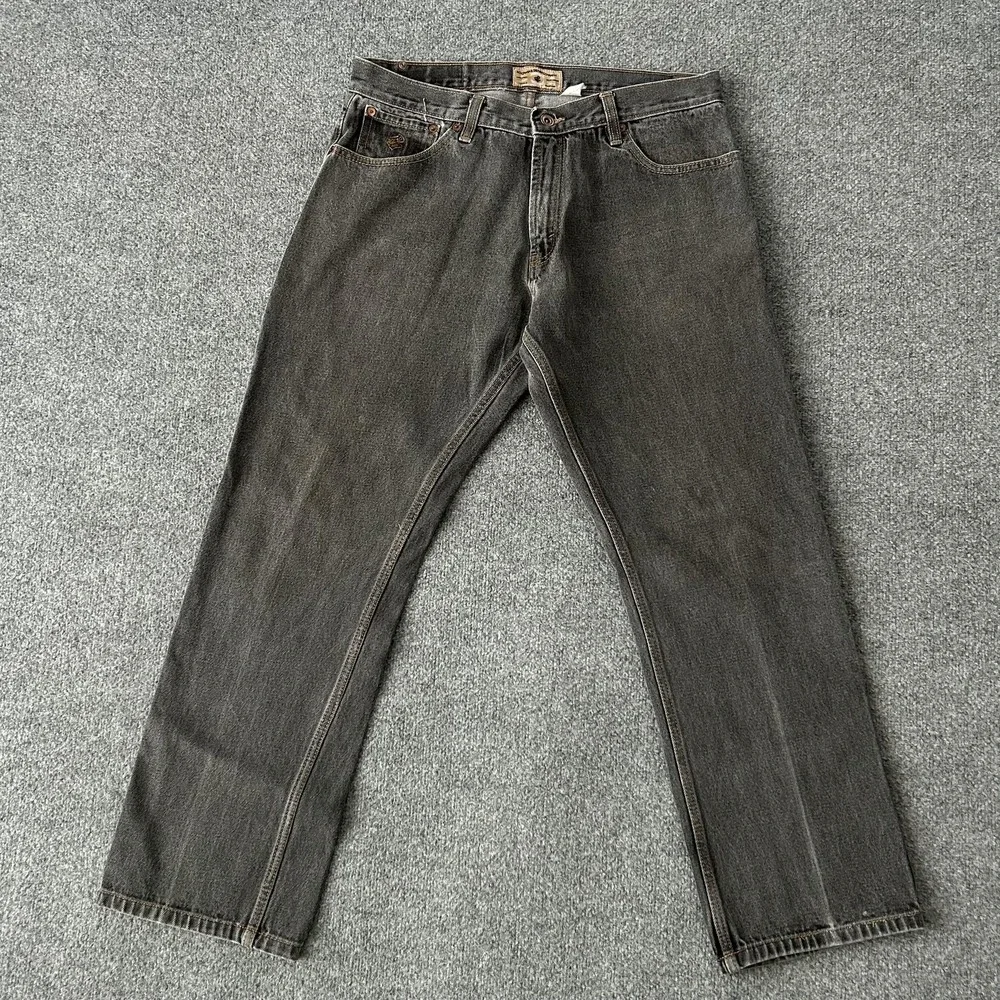 Rocawear Jeans Mens 36x31 Gray Straight Leg Regular Fit Charcoal Denim‎